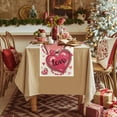 thumbnail image 4 of TERGAYEE Valentines Tablecloth Valentine's Day Table Runner Super Soft Tablecloth for Catering Wedding Kitchen Party Holiday Picnic Home Decor 13x72 Inch Long Romantic Heart Art Texture, 4 of 6