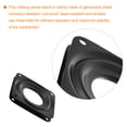 thumbnail image 5 of Uxcell 2.7inch Metal Lazy Susan Turntable Rotating Swivel square Shape Black 2pack, 5 of 6