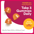 thumbnail image 6 of SmartyPants Women's Plus 50+ Multi & Omega-3 Gummies, Improved Formula, 33% Less Sugar, 90 Ct, 6 of 9