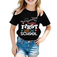 thumbnail image 2 of EnJoCho First Day of Kindergarten T-Shirt for Boys Girls Watch Out Kindergarten Here I Come Shirt Kids Back-to-School Tee Back-to-School Girls Graphic T-Shirt, 2 of 7
