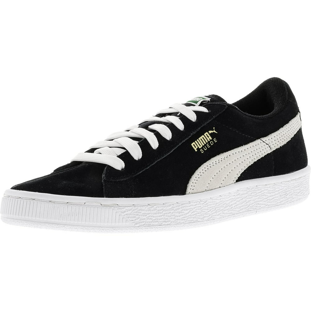 PUMA - Puma Junior Suede Black / White Fashion Sneaker - 6.5M - Walmart ...