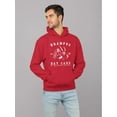 thumbnail image 2 of Krampus Day Care Horror Holiday Men's Hoodie, 2 of 4