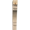 thumbnail image 2 of Ekena Millwork 5 1/2"W x 32"D x 38"H Merced Block Smooth Bracket, Douglas Fir, 2 of 4