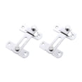 thumbnail image 1 of relayinert 2pack/lot Stainless Lock Latch Round And Smooth Without Burrs Beautiful Tablet size, 1 of 6