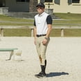 thumbnail image 4 of Equinavia Erik Mens Traditional Knee Patch Show Breeches | Horse Riding Pants, 4 of 5