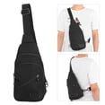 thumbnail image 1 of Bolso Bandolera, Bolso De Pecho Cómodo Impermeable Ajustable Para Hombres Para Exteriores, 1 of 7