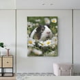 thumbnail image 6 of KLL Daisy Guinea Pig Print Farmhouse Canvas Wall Art,Wall Decorations For Living Room Office Canvas Wall Decor for Home Decorations, 12'×16’’, 6 of 8