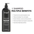 thumbnail image 3 of Avyya Nourish and Repair Shampoo for Smooth and Silky Hair, Enriched with Argan and Jojoba Oils for Frizz Control, Shine, and Scalp Health | For All Hair Types, Men and Women 33.8 Fl Oz, 3 of 8