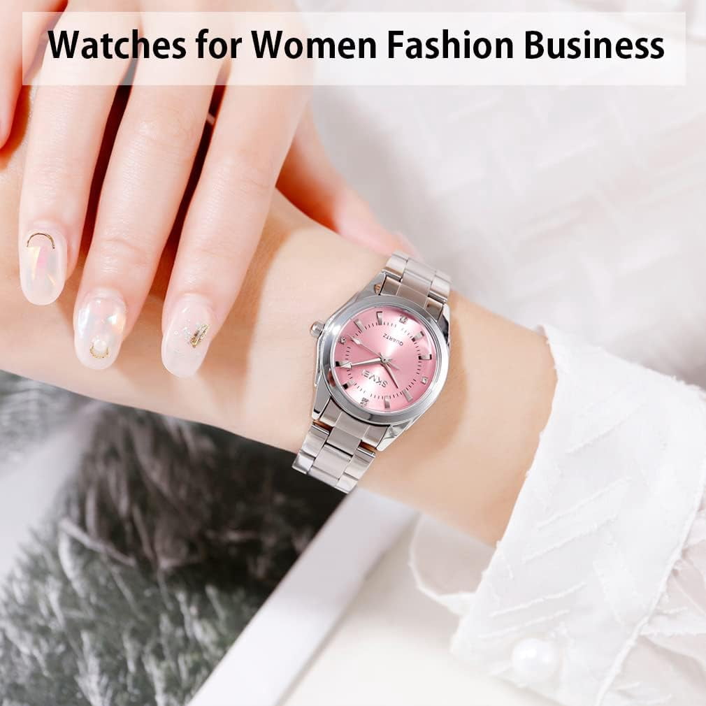 Watches for Women Ladies Female Fashion Waterproof Dress Business Stainless Luxury Classic Analog Quartz Simple Wife Gifts Wrist Watch