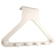 thumbnail image 2 of Perchero de Pared con Adhesivo Resistente para Colgar Ropa, Bolsos y Sombreros, de Hierro, Gris/Blanco., 2 of 6