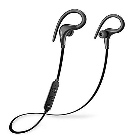 Kin Vale Wireless Bluetooth Headphones, Handfree Sport Headset, Stereo HD Sound Quality, Noise Reduction, Sweatproof, Voice (Best Voice Quality Bluetooth Headset)