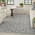 thumbnail image 2 of Nourison Serenity Home Modern Indoor Area Rug Blue Ivory 7'10" x 9'10", 2 of 8