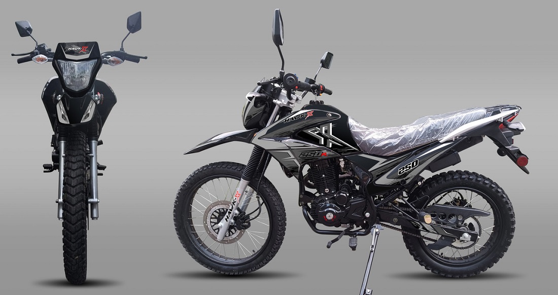 RPS Hawk X 250cc Dirt Bike, for Adult - Black