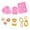 3 Packs#A07, variant on Wedding Crown Cupcake Topper Molds 3 Pack, Vintage Baroque Frame Flower Silicone Fondant Molds, 3D Chocolate Molds for Cake Decorating Resin Crafts