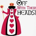 thumbnail image 3 of CafePress - OFF WITH THEIR HEADS! T Shirt - 100% Cotton Ringed T-Shirt, 3 of 4
