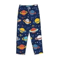thumbnail image 4 of Balery Planets and Stars print Women's Pajama Pants,Ultra Lightweight Pjs,Lounge Pant-XX-Large, 4 of 9