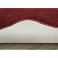 thumbnail image 4 of Garland Rug Traditional Washable Bath Rug Set, 3 Piece Set (21"x34" Bath Rug, Contour Rug, & Toilet Lid) Chili Red, 4 of 8