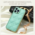 thumbnail image 3 of TECH CIRCLE PU Leather+Hard PC  with iPhone 13 Pro Max Case,With Len Protection Shockproof Ultra-Slim for iPhone13 Pro Max 6.7 inch,Lightgreen, 3 of 7