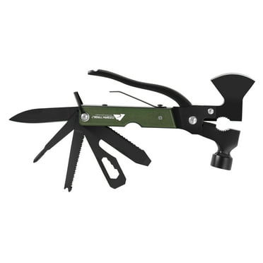 Ozark Trail 6.3 inch 19-in-1 Multi-Function Survival Tool,Aluminum Handle,Hammer Camping Equipment