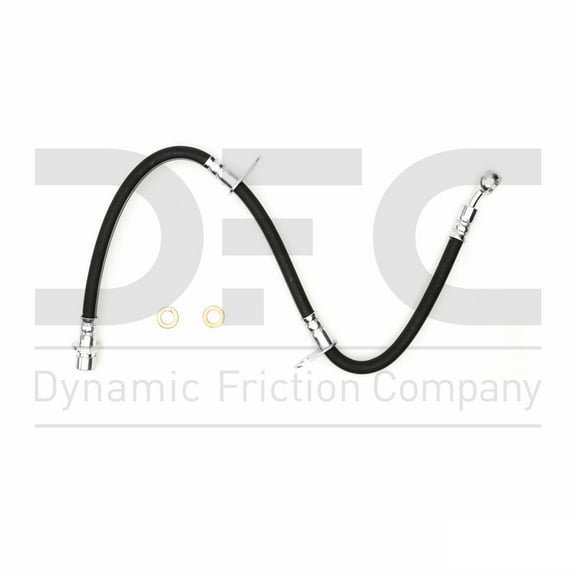 Rear Dynamic Friction Company Brake Line Hose 350-58030 For 1990-1991 Honda CRX, 1990-1993 Acura Integra