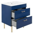 thumbnail image 5 of Modway Daybreak 24" Bathroom Vanity in Blue White, 5 of 8