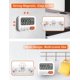 thumbnail image 4 of Digital Timer Egg Timer Digital Kitchen Timer with Clock, Stopwatch, Alarm Clock, Magnet, 3-Level Volume, LCD Display for Learning, Cooking, Sports, 4 of 5