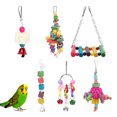 thumbnail image 1 of Juguete para loros NikouMX 6 piezas de loros colgantes colorido, 1 of 8
