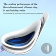 thumbnail image 3 of Gafas de Natación Profesionales WDOplteas Antivaho Amplia para Mujeres y Hombres Blanco, 3 of 9