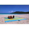 thumbnail image 7 of Aquatus Beach Blanket Sandproof Extra Large Oversized 10ft by 9ft for 7 Adults Best Beach Mat Accessories for Vacation, Camping, Picnics, Travel, Hiking, Festivals, and Events, 7 of 7