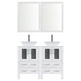 thumbnail image 2 of LessCare Modern 36'' Double Bathroom Vanity Set with Mirror, 2 of 2