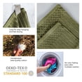 thumbnail image 5 of Family Modern Cotton 12-Piece Towel Set, Sage by Blue Nile Mills, 5 of 8
