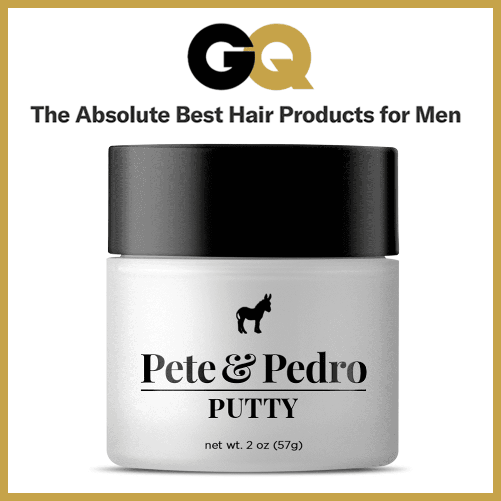 Pete & Pedro PUTTY - Hair Putty for Men Strong Hold and Low Shine, 2 oz.