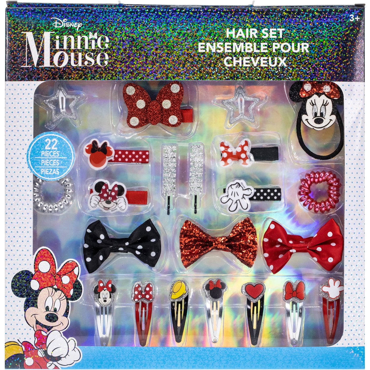Childrens Girls Ladies Disney Themed Minnie Mouse Hair Bow Clip UK Seller 