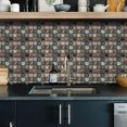 thumbnail image 4 of 20 piezas de azulejos de pared para baño autoadhesivos despegables y pegables de 20 x 20 cm, azulejos autoadhesivos 3D para bordes de azulejos de pared de baño y cocina, 4 of 5