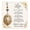 A012- L, variant on 12 Zodiac Birthstone Pendant Commemorative Card Set,Gemini Zodiac Birthstone Pendant with Poem Card for Women Keepsake Set