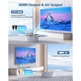 thumbnail image 3 of HDMI DVD Players for TV, DESOBRY 1080P HD Mini Small DVD Player with All Region Free, Compact DVD Player for Smart TV, Support AV Output, USB/TF Card Input, Remote Control,PAL/NTSC, 3 of 10