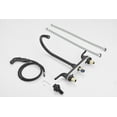 thumbnail image 6 of Kichae Black Kitchen Faucet with Sprayer 2 Handle High Arc Kitchen Faucet, 6 of 10