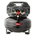 thumbnail image 2 of Hyper Tough Black 150 PSI Oil-Free Pancake Air Compressor 6 gal, 2 of 7