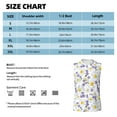 thumbnail image 6 of Kdxio Daisies Flowers for Men's Muscle T-shirt,Sleeveless for Workout Running Athletic Gym Lounge Casual, 6 of 7