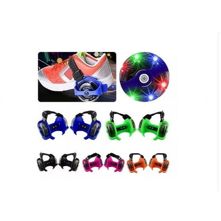Patines Zapatillas Ajustable 2 Ruedas Roller con Luces Led. Generico Lider.cl