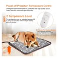 thumbnail image 2 of Tapis Chauffant pour Chien, Température Réglable, Coussin Chauffant Électrique Imperméable avec Minuterie, 2 of 6