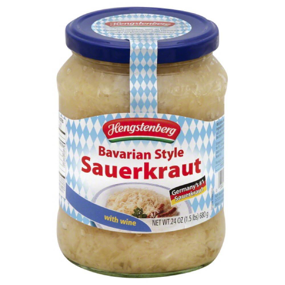 Hengstenberg Bavarian Style Sauerkraut, 24.3 Oz (Pack of 12) Walmart