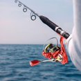 thumbnail image 4 of Carretes de baitcasting de alta velocidad 6,2: 1 relación de engranajes 5 + 1 rodamientos de bolas carrete de pesca para 2500 kusrkot Carretes de lanzamiento de cebo, 4 of 8