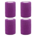 thumbnail image 2 of Homerr Elastic Self adhesive Bandage Multi color Bandage 4 Pack Elastic Self adhesive Wrap Bandage Comfortable Breathable First Aid Cohesive Sports Bandage, 2 of 7