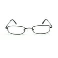 thumbnail image 2 of EYE ZOOM 5 Pairs Unisex Classic Rectangular Metal Frame Reading Glasses, Mul-color+1.25, 2 of 5