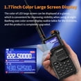 thumbnail image 2 of Radioaficionado tribanda BAOFENG K5PLUS de Walkie Talkies de largo alcance, 2 of 9
