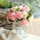 thumbnail image 4 of Toystoory Flores artificiales de tela de crisantemo, decoración floral para el hogar y la boda Kits de decoración para fiestas rosa1, 4 of 6
