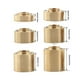 thumbnail image 5 of Ounissouiy Conector de rueda de latón práctico profesional 6/9/12/15/18/22mm impermeable RC Crawler accesorios reutilizables conectores de vehículos de Kits de construcción modelo 15 mm Ounissouiy FN011845-04, 5 of 6