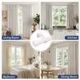 thumbnail image 4 of KoshiMe white Curtain Rods for Windows 120 to 240 inch,1" Adjustable Heavy Duty Curtain Rod, Modern Decorative Drapery Rods with Aluminium End Cap,Telescoping Single Window Curtains Rods Set, 4 of 7