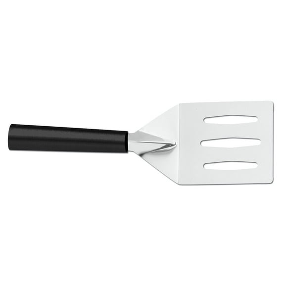 Rada Cutlery Metal Grill Spatula ?Stainless Steel Face and Steel Resin Handle, 10-1/8 Inches